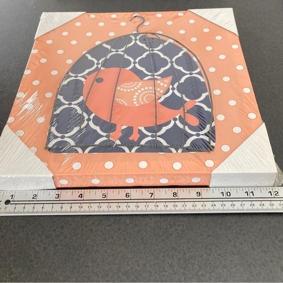 Mural Bird House perfect kids room decoration Canvas 305mmx305mm - Picture 4 of 4